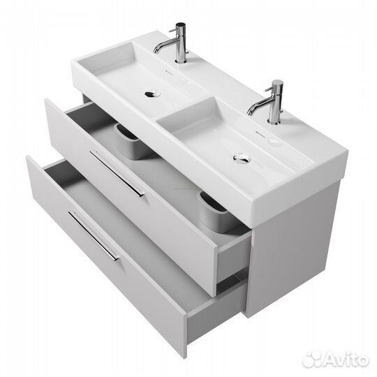 Creto Tivoli тумба подвесная White Duo 120, 8-1393W