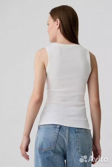 Майка-топ в рубчик GAP оригинал