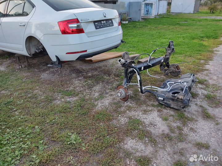 Глушитель Топливный Бак шрус Octavia a7