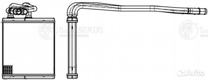 Радиатор отопителя для автомобилей Fiesta VI (08)