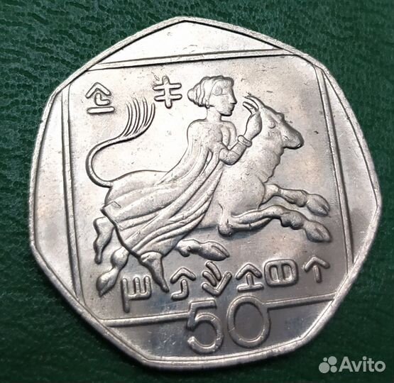 Монеты Кипра, Австрии, Ирландии и Болгарии