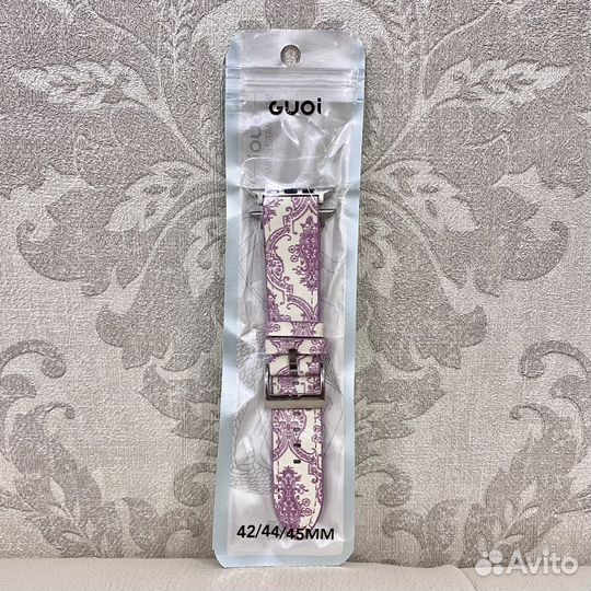 Ремешок для apple watch 42-45мм кожа