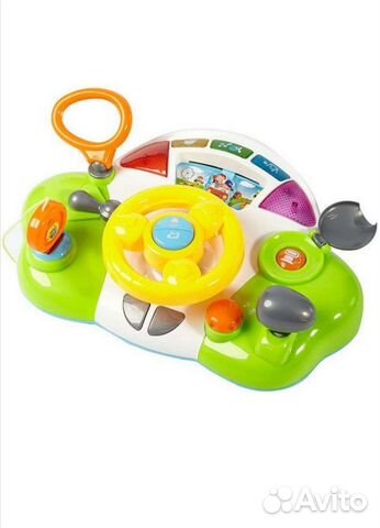 Музыкальный руль со светом и звуками