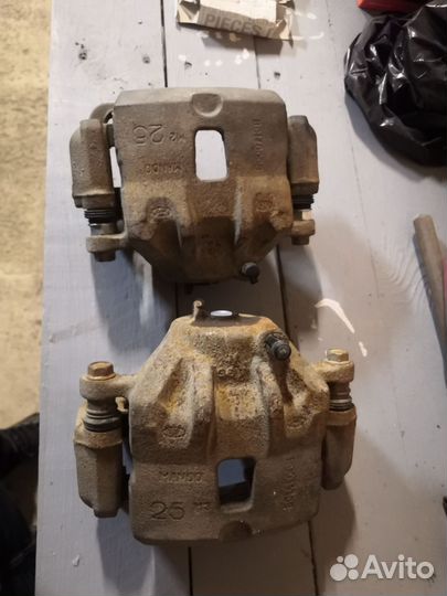 Суппорт тормозной хендай элантра HD4