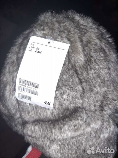 Шапка hm под кролик с биркой