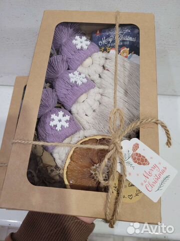 Гном макраме