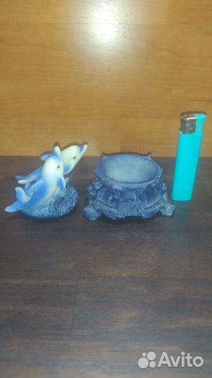Шкатулка с дельфинами