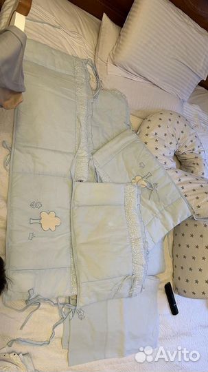 Бортики в кроватку бу