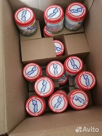 Детское питание пюре овощное