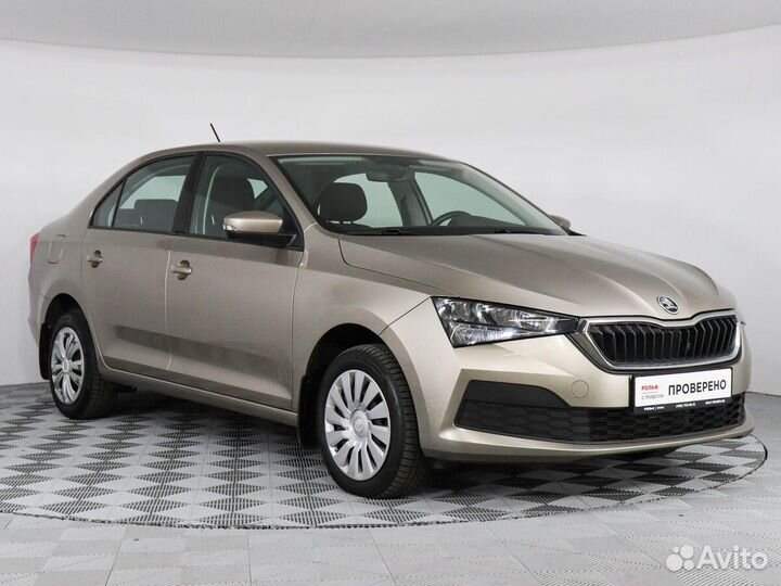 Skoda Rapid 1.6 AT, 2021, 49 300 км