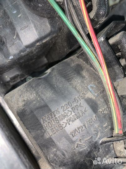 Фонарь задний левый mazda bongo nissan vanette