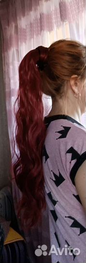 Хвост из искусственных волос