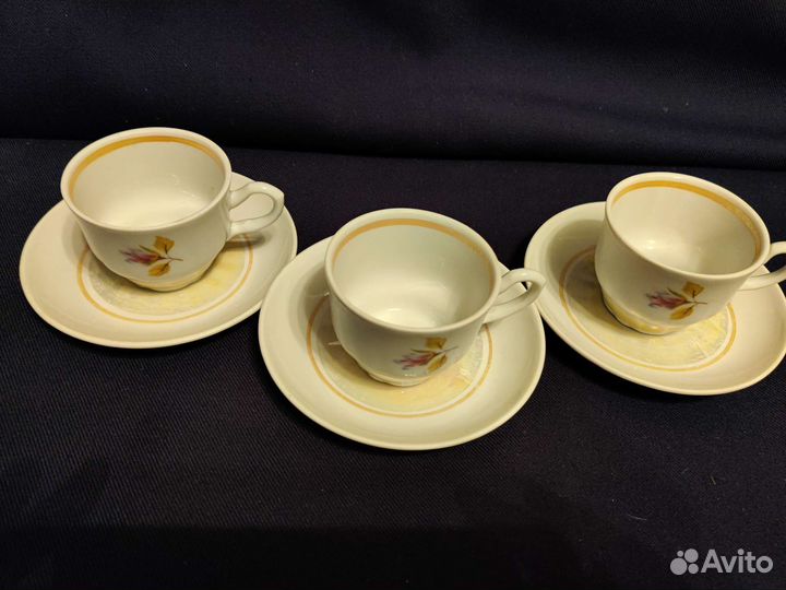 Кофейный сервиз Добрушский фарфоровый завод