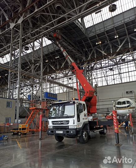 Аренда и услуги телескопической автовышки, 350 кг, 40 м