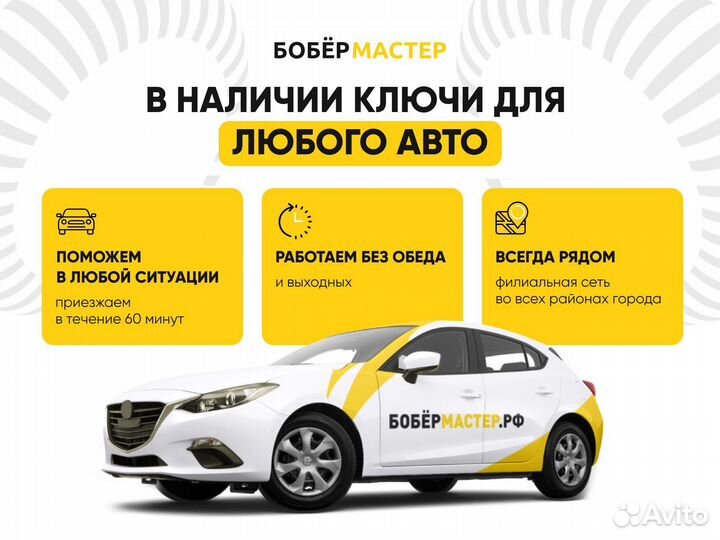 Автоключи с местом под чип BMW