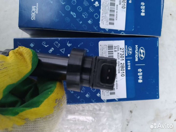 Катушка зажигания Киа рио 3 хундай Солярис 1