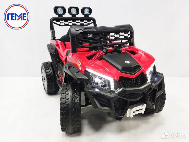 Детский электромобиль багги HSD-800 mini, красный