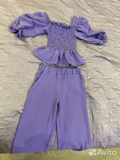 Вещи пакетом на девочку128-134