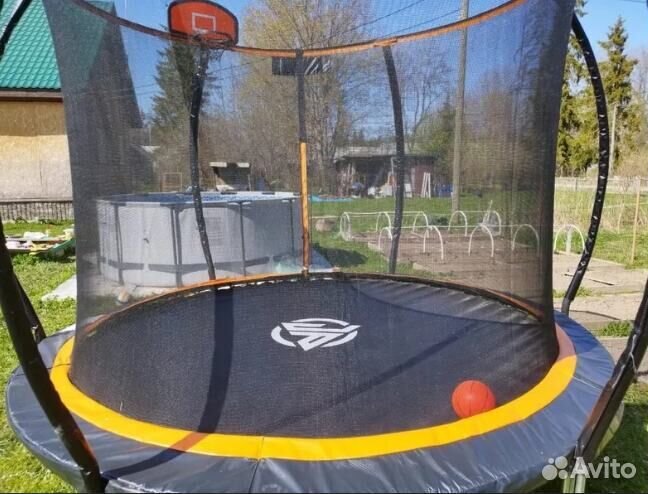 Батут детский с сеткой
