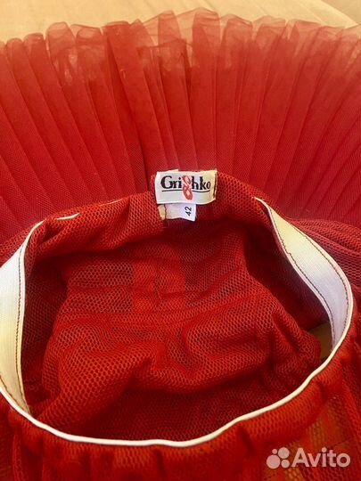 Красная балетная пачка Grishko, 42 размер