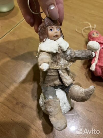 Новые елочные игрушки под старину