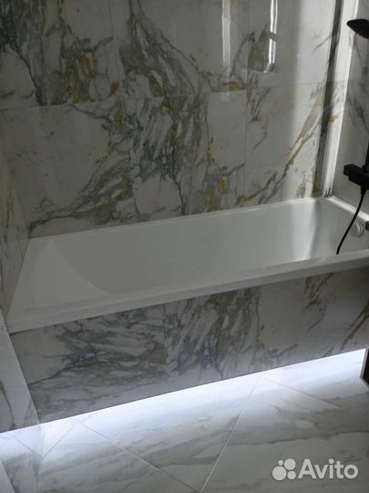 Укладка плитки, сантех., дверей и т. д