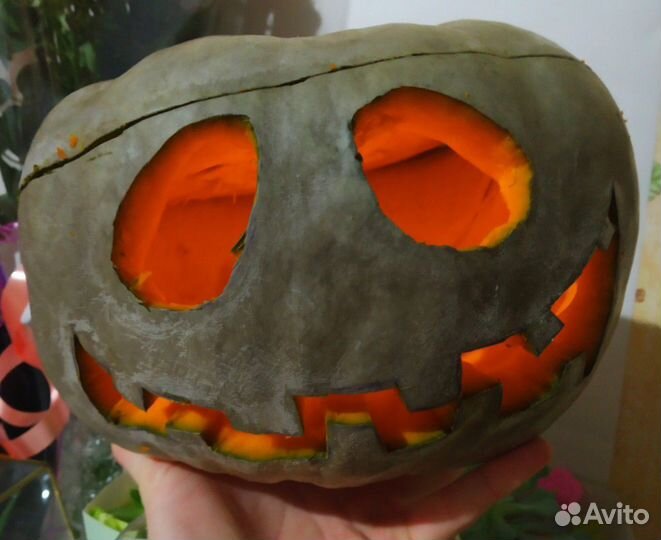 Тыква на хэллоуин