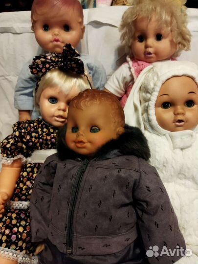 Куклы Мягконабивные СССР и гдр