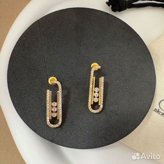 Серьги messika