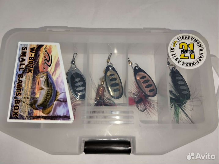 Набор вращающихся блесен Pontoon 21 Ball 5 весов