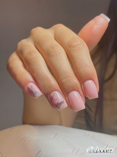 Маникюр с покрытием гель лак