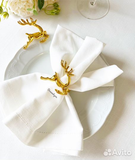 Кольца для салфеток олени