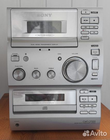 Музыкальный центр Sony CMT-CP100 без колонок бу