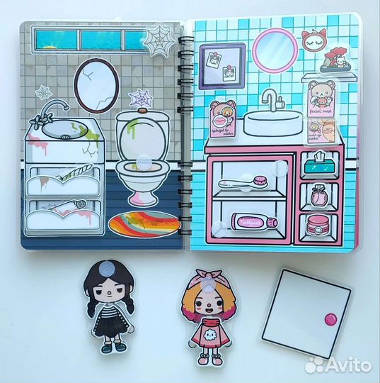 Домик Wednesday & Enid Тока Бока игры на липучках