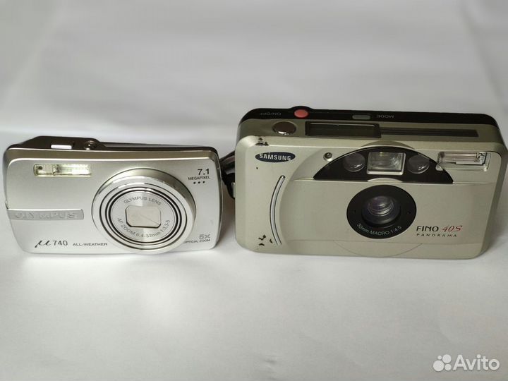 Фотоаппараты пленочный и цифровой