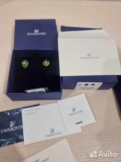 Серги и кулон Сваровски Swarovski