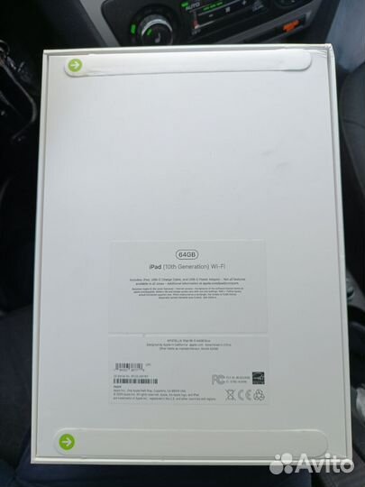 Новый Apple iPad 2022 64 GB Wi-Fi Blue