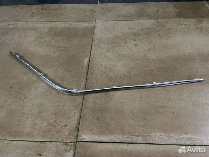 Хром бампера mercedes w210 e210 правый