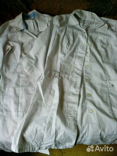 Мед халаты,штаны,пиджаки и халаты с 42-56 р