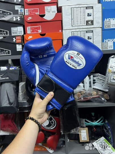 Боксерские перчатки winning jabf -12 оригинал