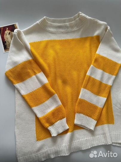 Свитер вязаный женский 46 Франция