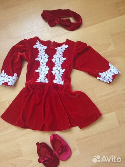 Новогодее платье для девочки