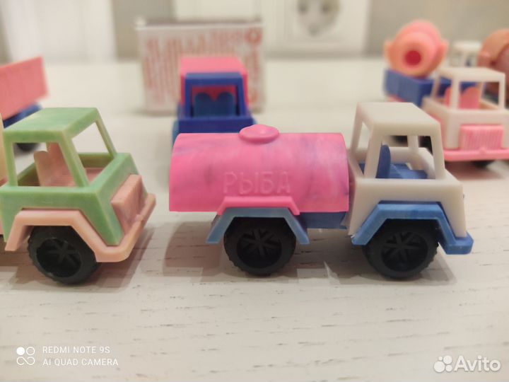 Машинка СССР мини Колкий Пластик