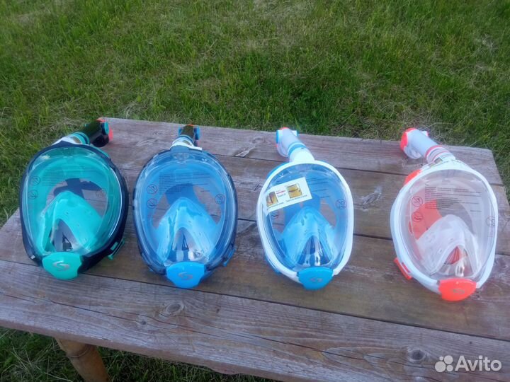 Маска полнолицевая для плавания Scorpena Swim