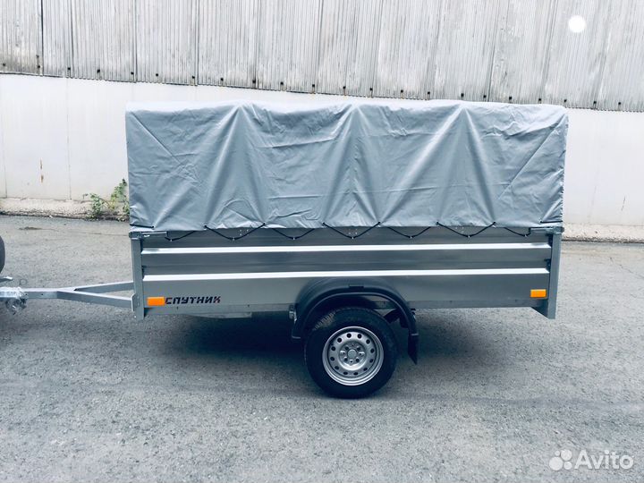 Прицеп 2,5х1,3 с тентом борт 500