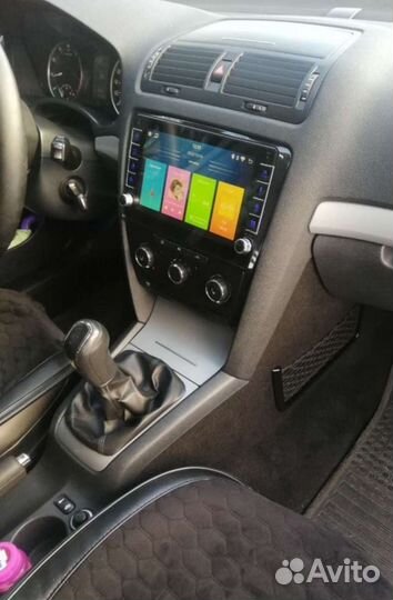 Магнитола на андроиде Skoda Oktavia