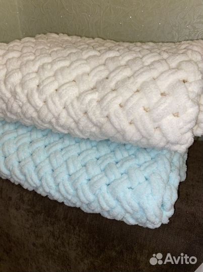 Плед детский плюшевый