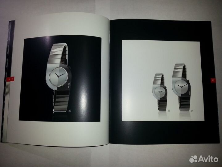 Печатный каталог Rado с калькой, с лаком