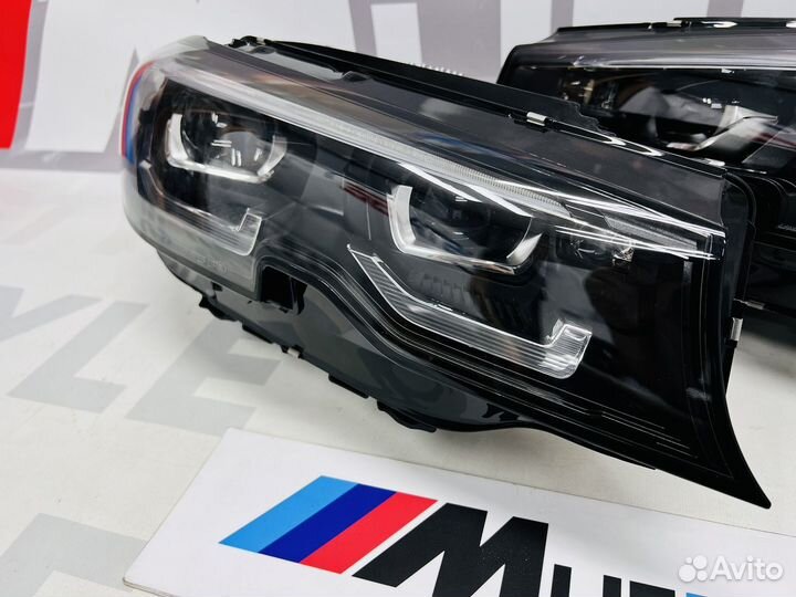 Фары BMW G20 LED Shadow Line дорестайлинг оригинал