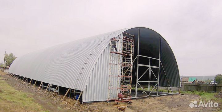 Арочный ангар